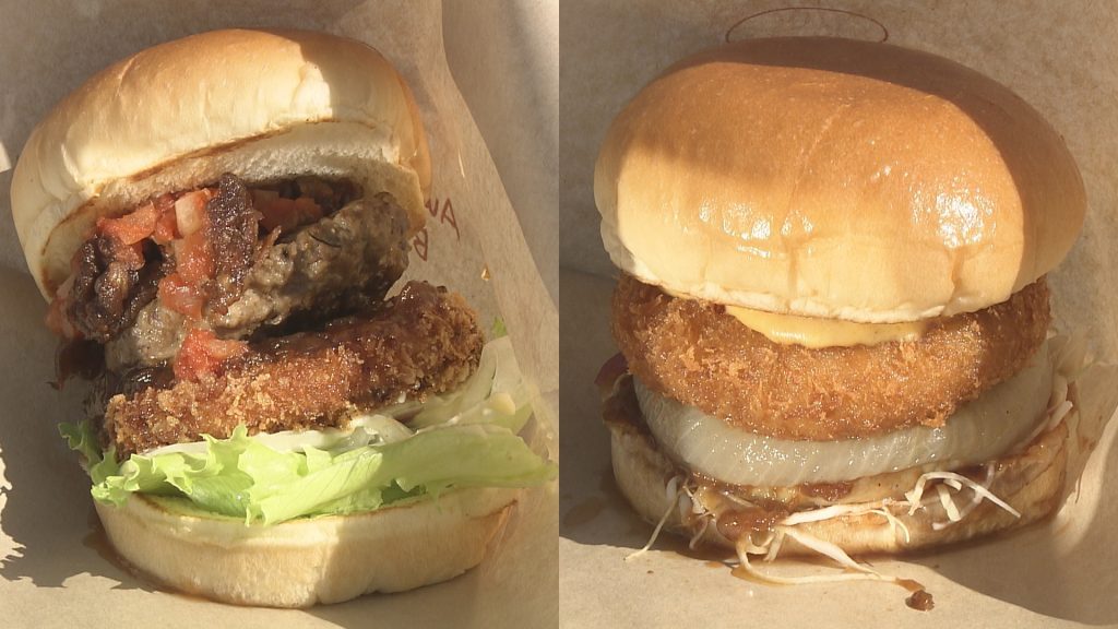 パワーアップした「あわじ島バーガー」