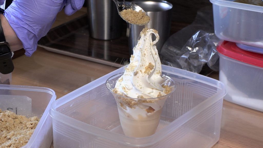 中津川　栗ぷりんパフェ