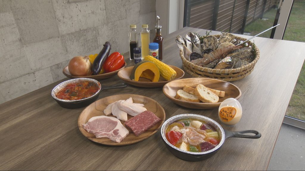 ブランド肉3種のバーベキュー